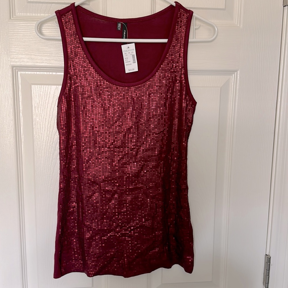 Maurice’s sparkly tank